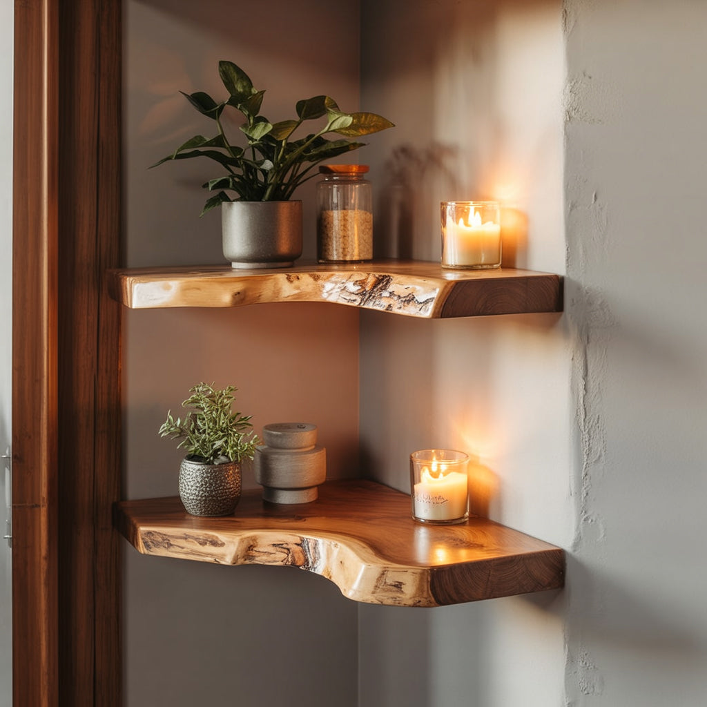Corner Shelf Ideas - Maximize Dead Space in Every Room