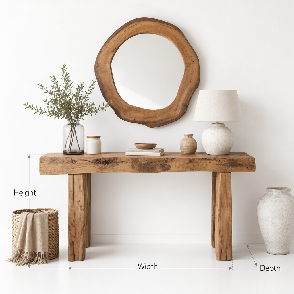 Entry Console Table: Why Every Home Needs One (Even Small Homes)