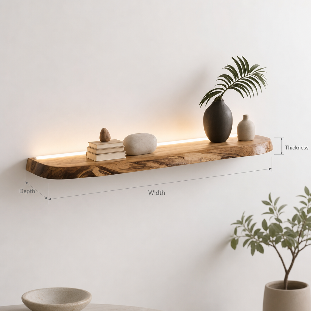 Floating Shelf Above Toilet: Solve Bathroom Clutter the Right Way