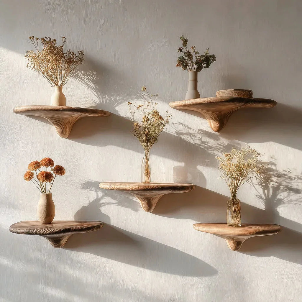 Mushroom Floating Shelves: Size Guide & Weight Capacity by Style - Ashdeco