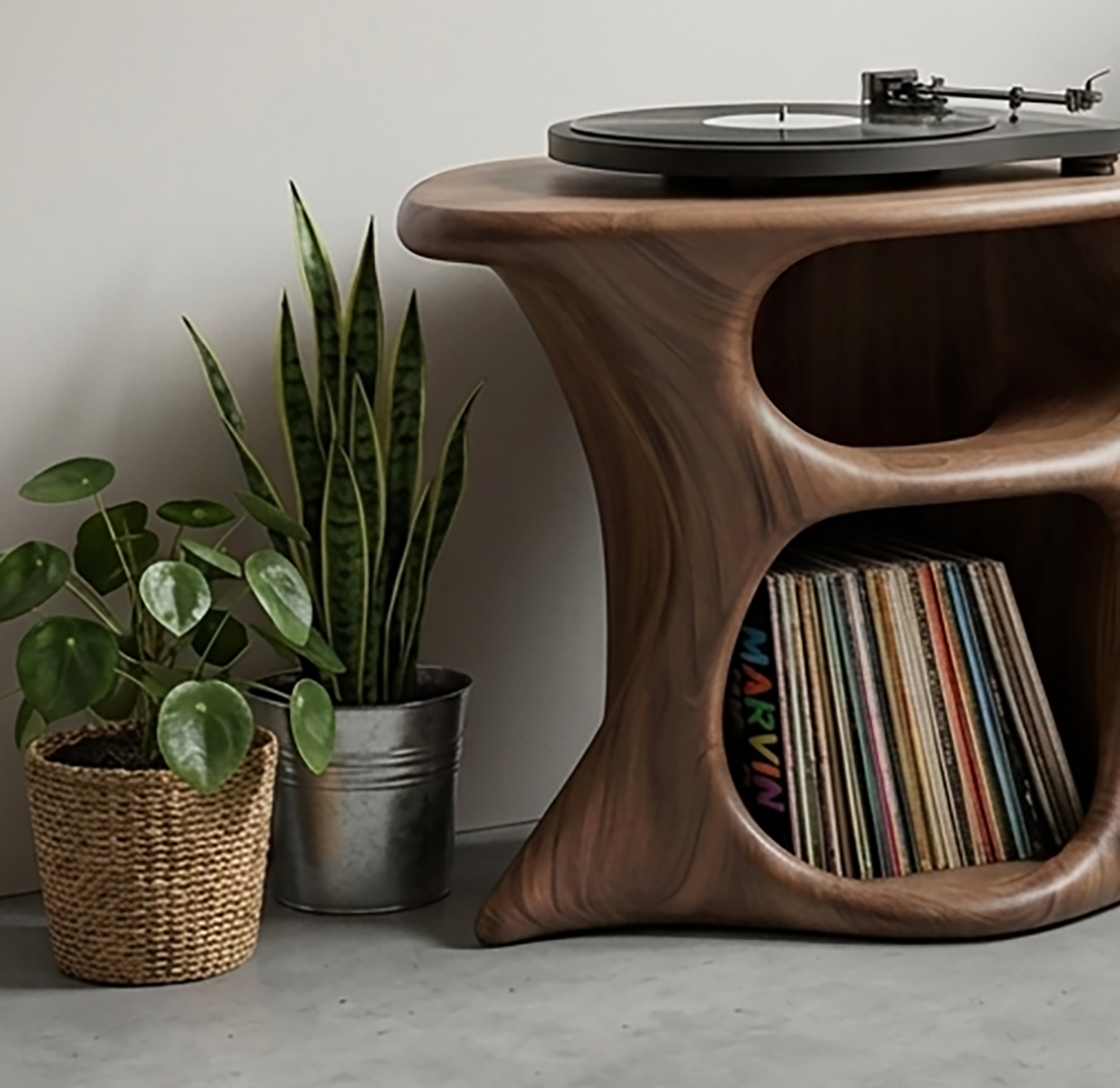Retro Cabinet Record Player: 90s Style, Real Weight Math Inside