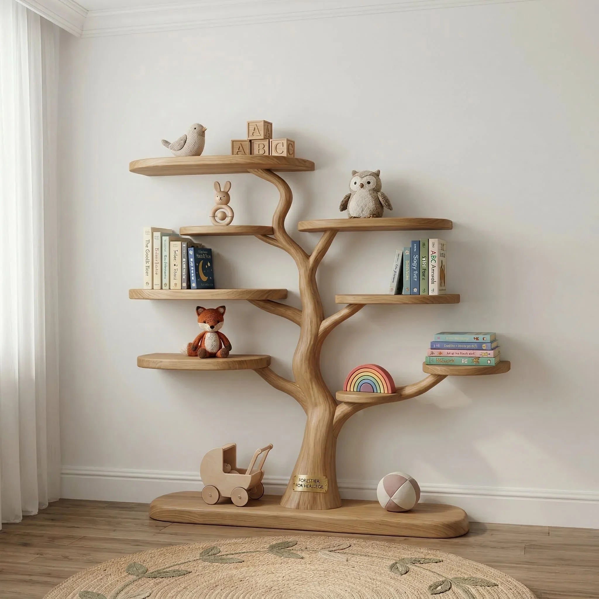 Standing Tree Bookshelf - The Ultimate Room Centerpiece - Ashdeco