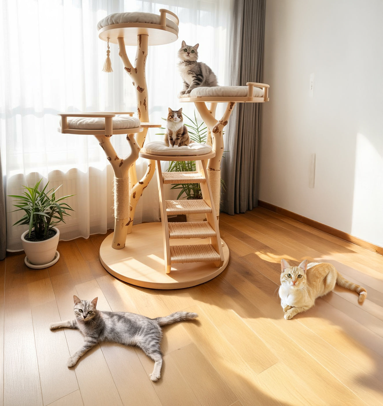 Best Outdoor Cat Tree Ideas for Your Backyard - Ashdeco