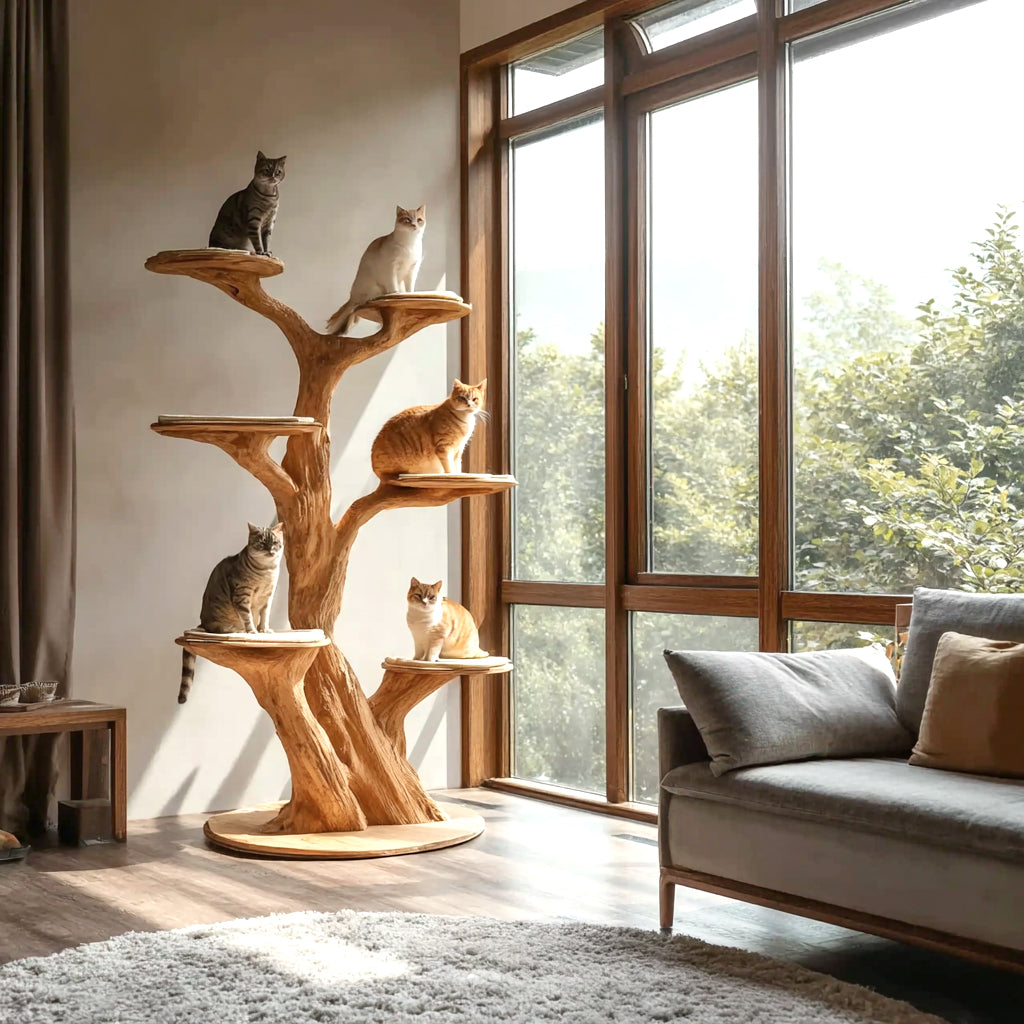 Unique Cat Trees for Large Cats: 8 Designs You Won't Find at PetSmart - Ashdeco