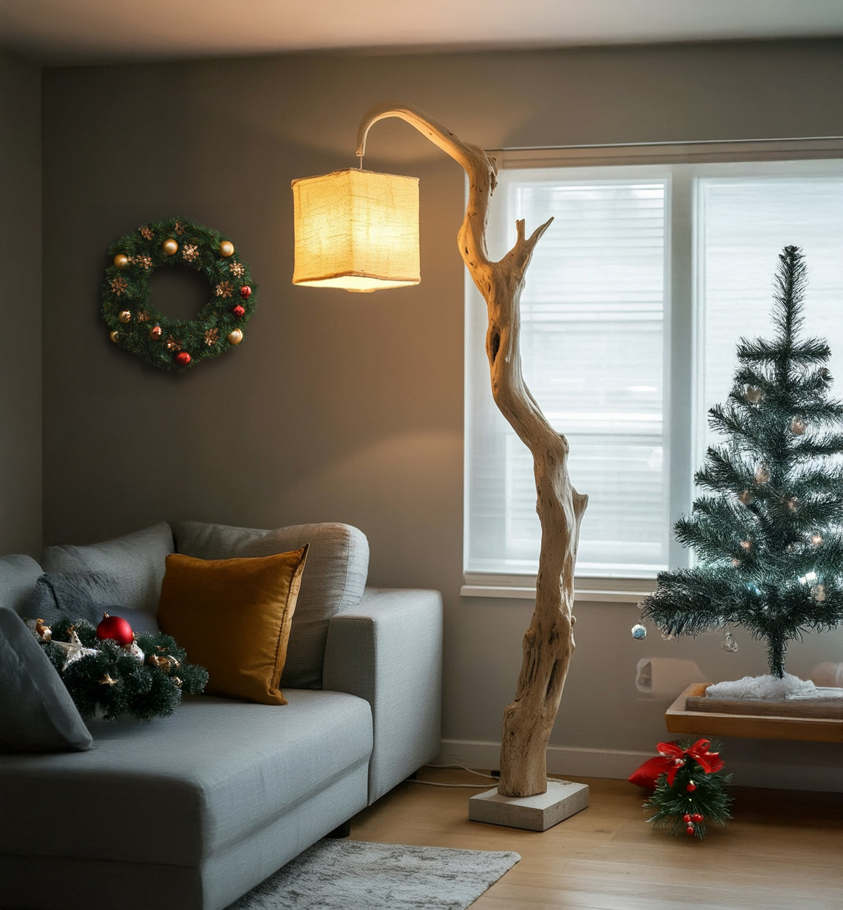 Wood Floor Lamp Styles: From Twisted Sculptures to Rustic Tree Branches - Ashdeco