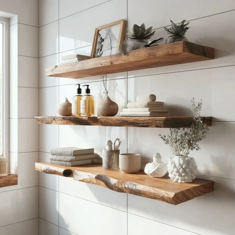 correct vs incorrect weight distribution floating shelf diagram