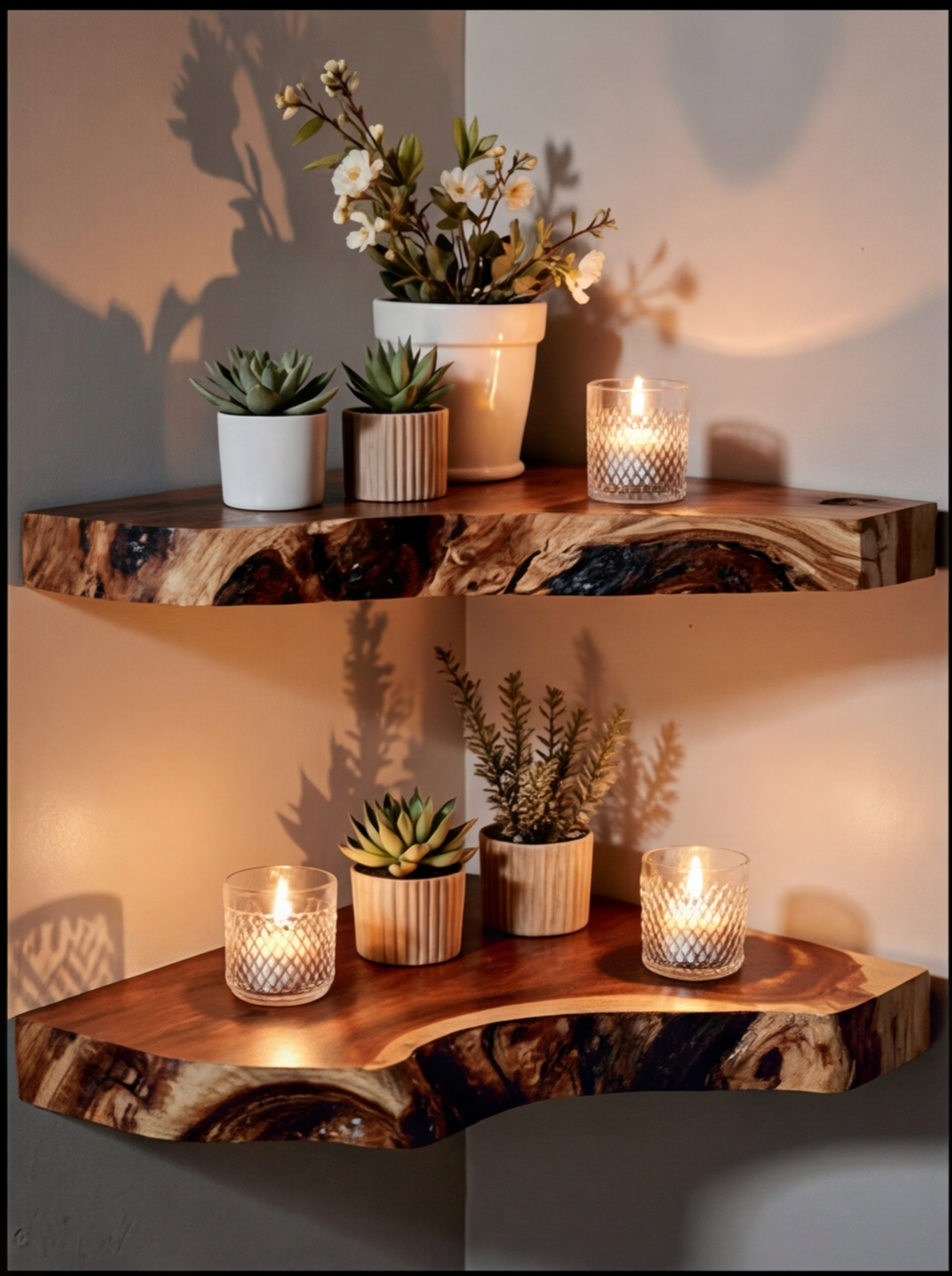 Rustic Corner Shelf Ideas - Turn Dead Corners into Display Space (2026)