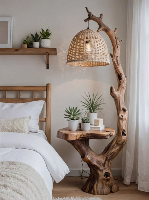 Floor Lamp with Side Table: Who Is It Actually For?