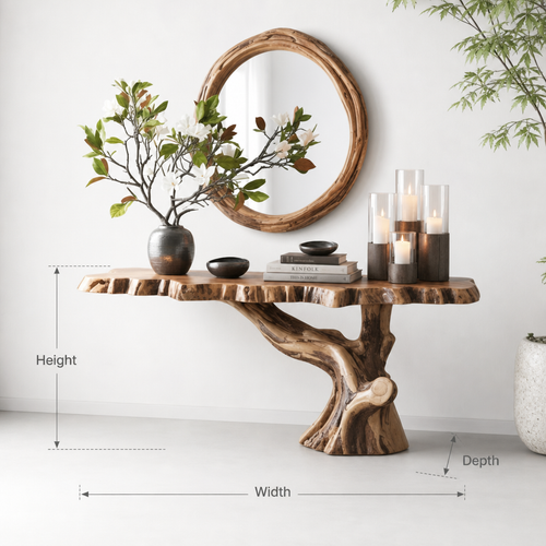 Hallway Console Table: What It Actually Solves (And How to Size It)