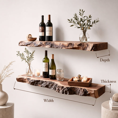 How Much Weight Can a Bar Floating Shelf Hold? Exact Bottle Formula