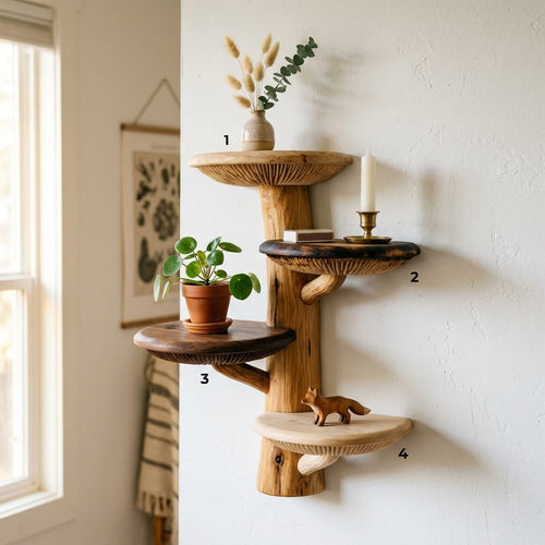 Mushroom Wall Shelf: Where It Works Best and What It Can Actually Hold