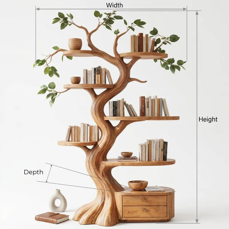 Ashdeco Reviews: What Customers Say About Our Solid Wood Tree Bookshelf