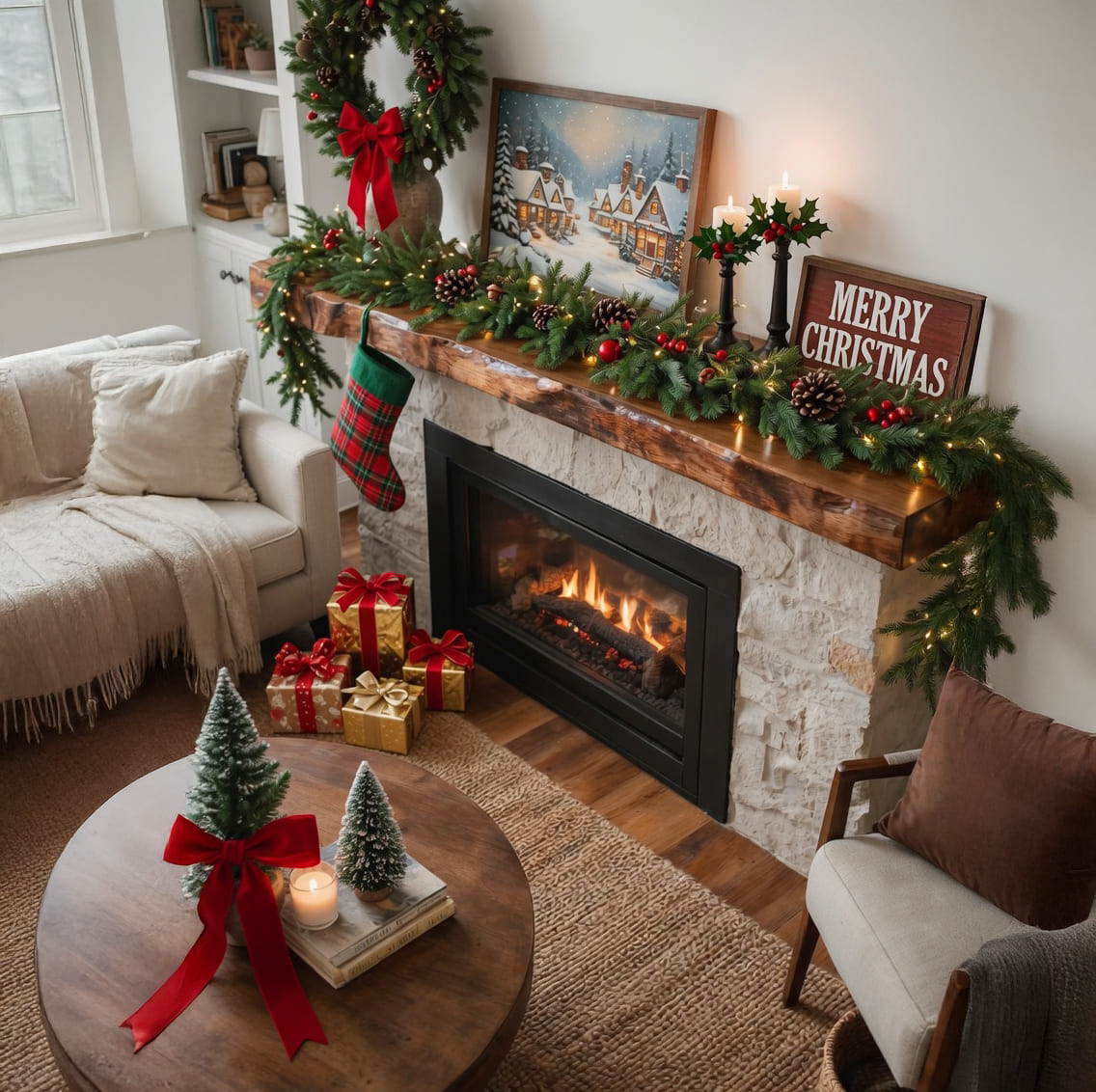 Decorations on Fireplace Mantels: 7 Rules for Every Season & Style