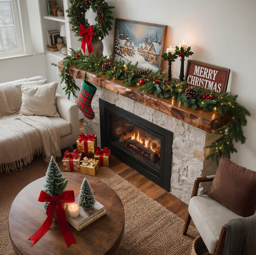 Decorations on Fireplace Mantels: 7 Rules for Every Season & Style