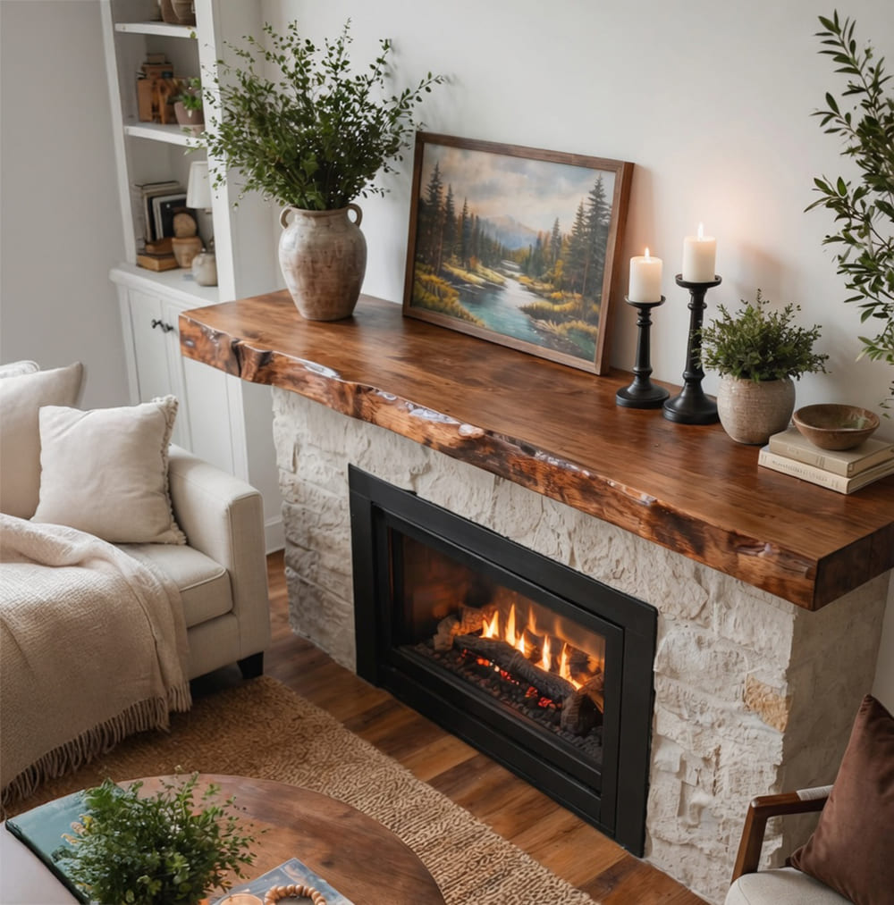 Mantel On Fireplace: Exact Height, Clearance & Decor Rules