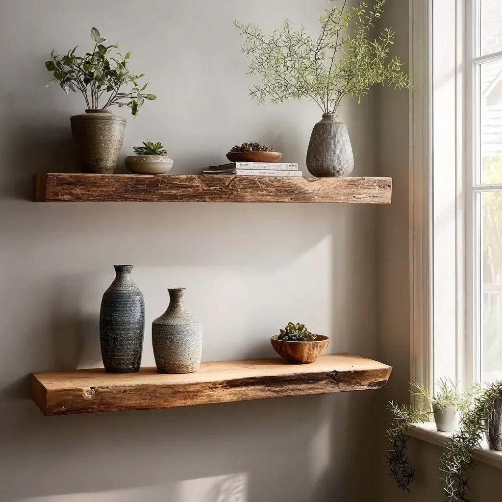 How to Arrange Floating Shelves: Spacing, Layout & Staggered Ideas