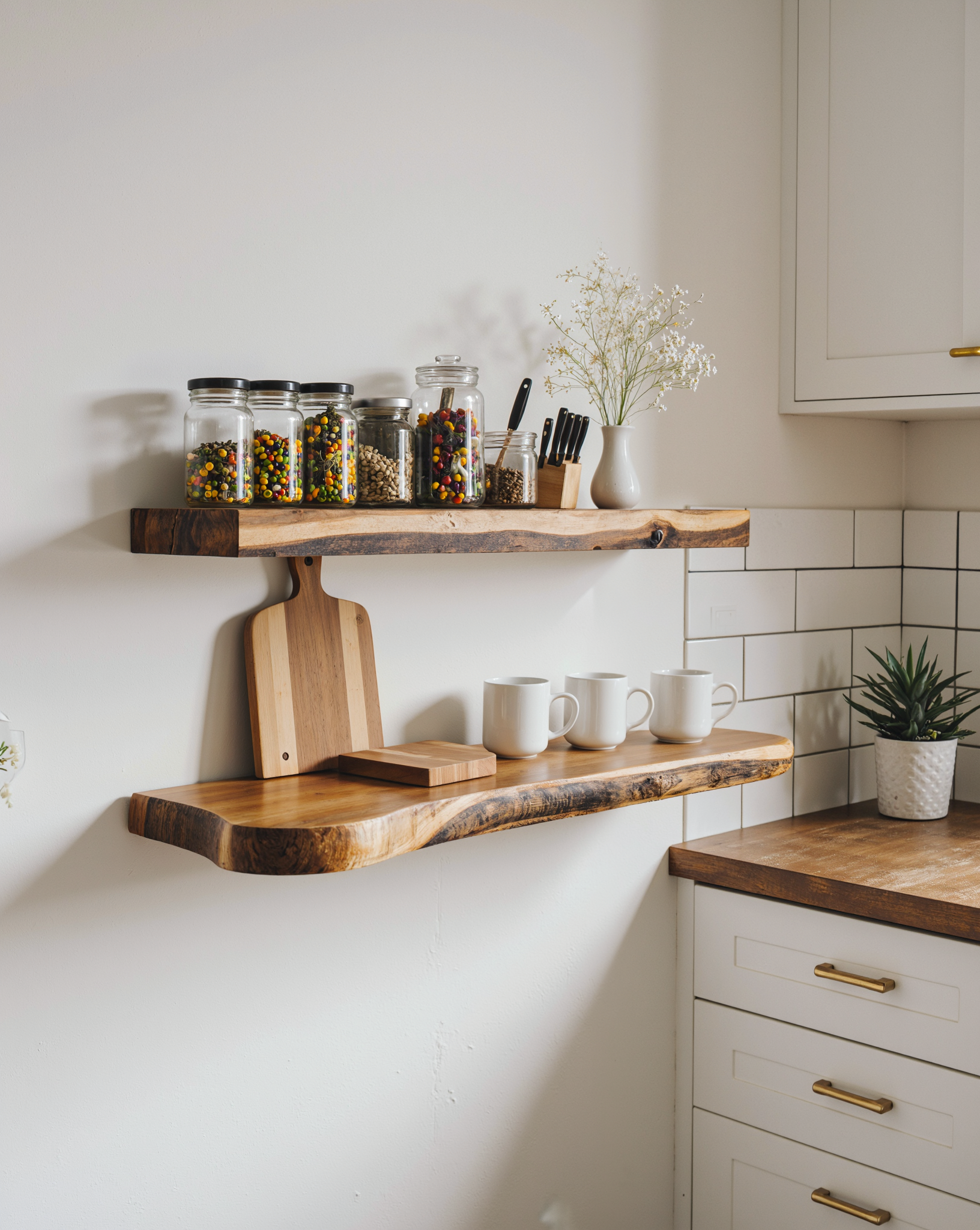 Floating Shelves for Kitchen - Ideas That Actually Work - Ashdeco