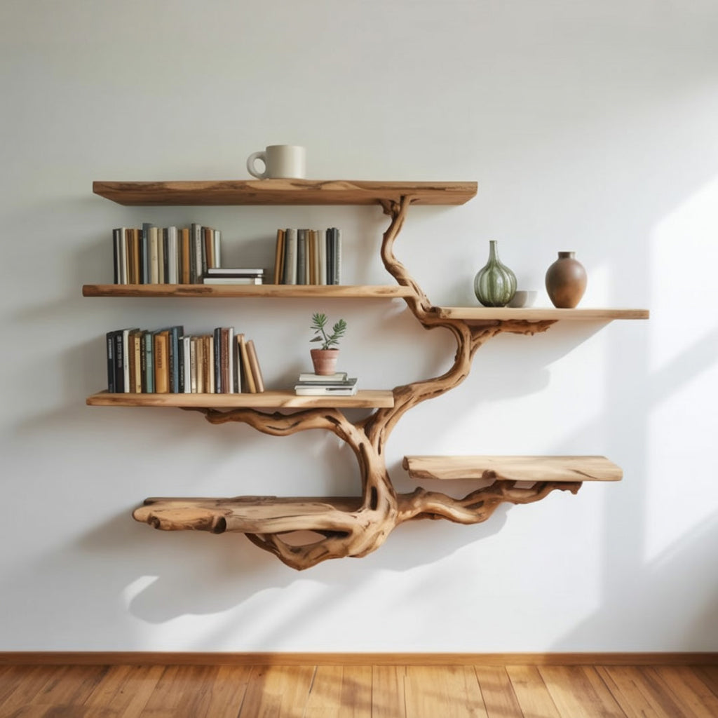 Wall Tree Bookshelf vs Freestanding: Space, Weight & Style Compared