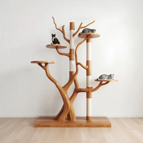Best Cat Trees for Large Cats 2026: Wood vs Carpet