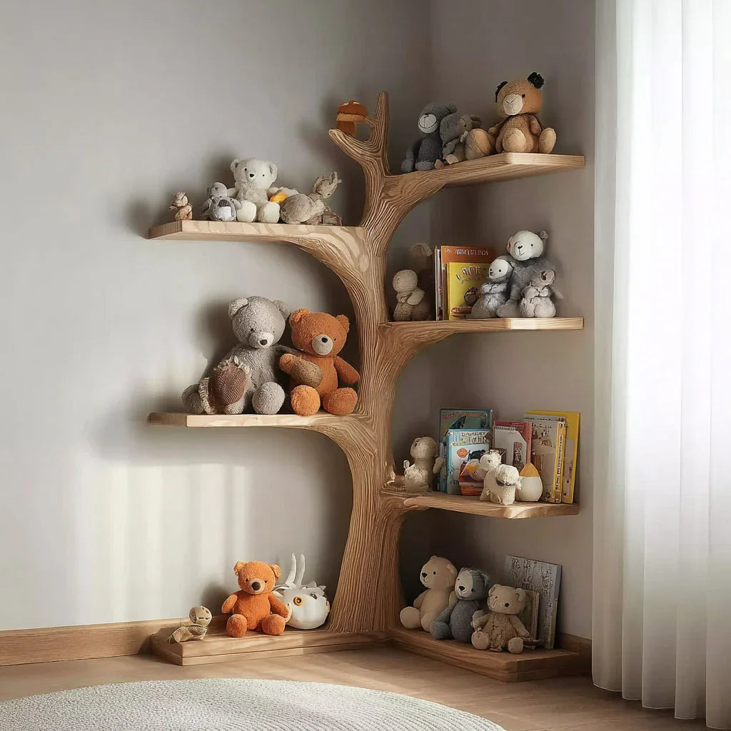 Corner Tree Bookshelf: How to Measure Your Corner (Most People Get This Wrong) - Ashdeco