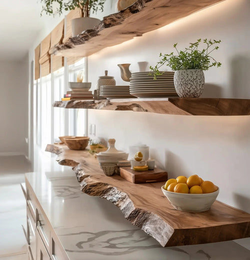 Best Wood for Kitchen Floating Shelves (And What to Avoid)
