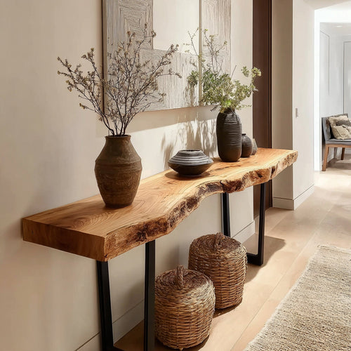 Rustic Sofa Table Ideas: How to Style One Behind Your Couch