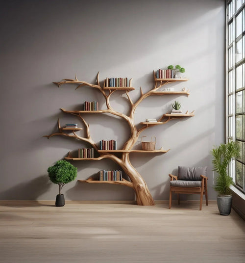 Tree Branch Bookshelf vs Tree Bookcase: What's the Difference?
