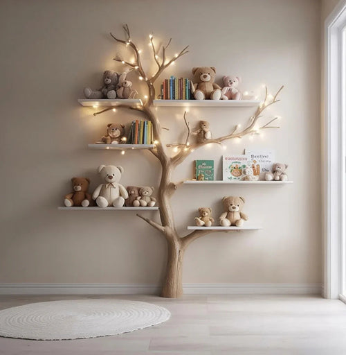 Tree Bookshelf for Nursery: Safe, Whimsical Storage That Grows with Your Kid