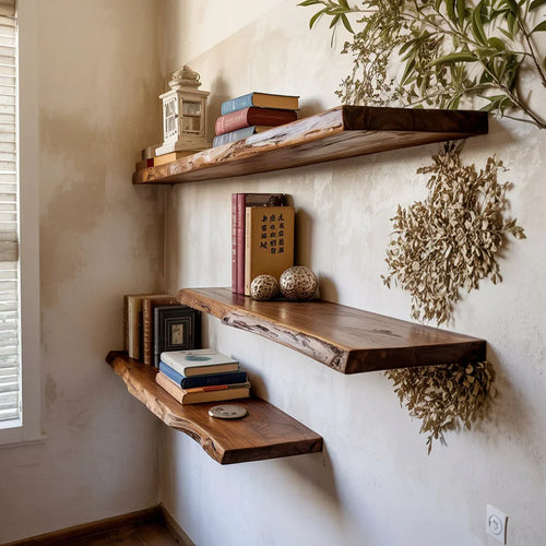 Floating Shelves for Bathroom: Moisture-Proof Wood Options