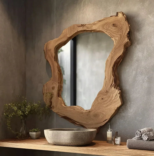 Wooden Mirror Frame Buying Guide: Live Edge, Rustic & Modern Designs