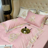 Deluxe Pink Duvet Cover Set