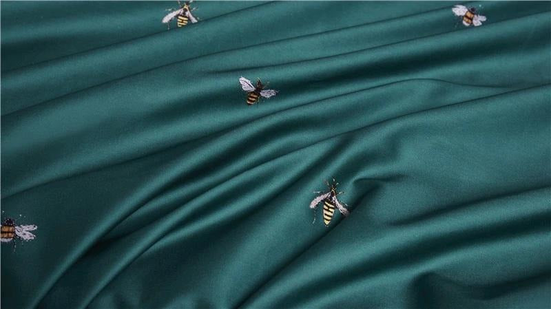 Modern Green Duvet Cover Set