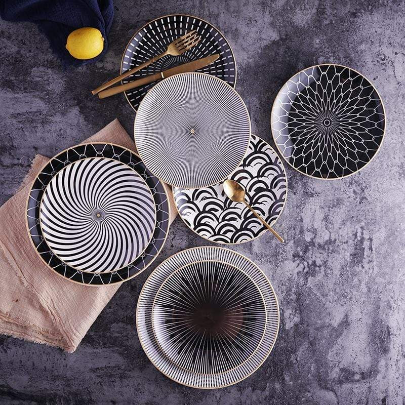 Elegant Nordic Plate Collection