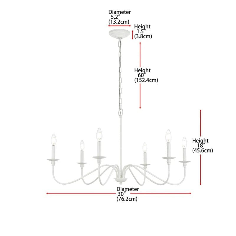 Exclusive Birch Traditional Chandelier