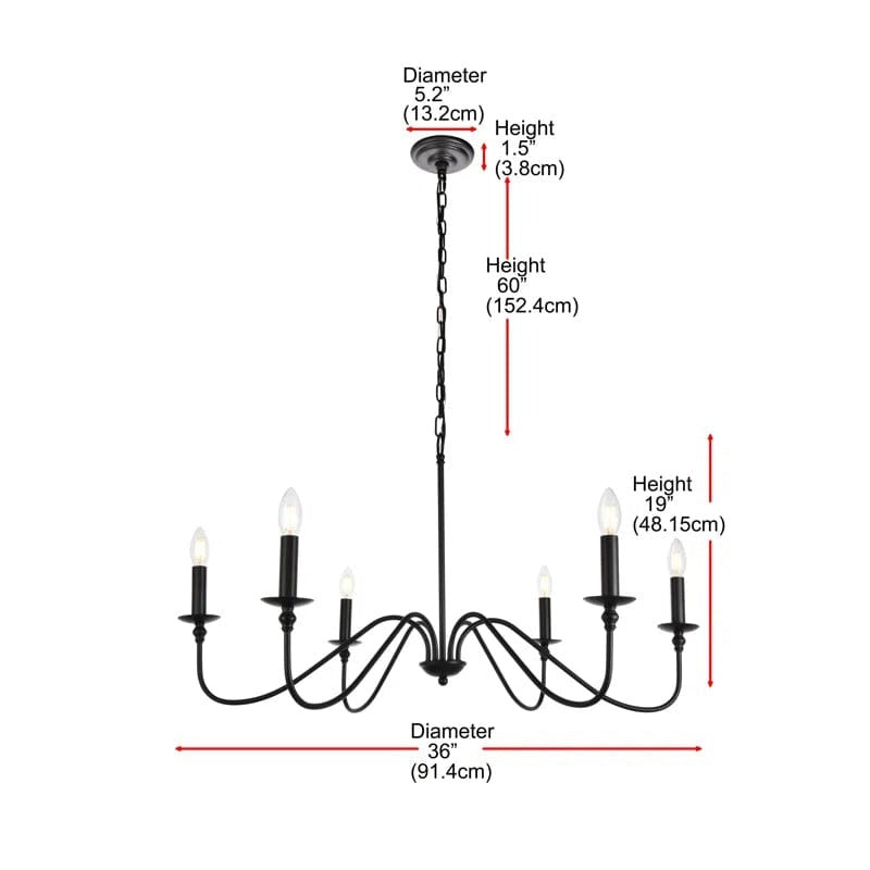 Exclusive Birch Traditional Chandelier