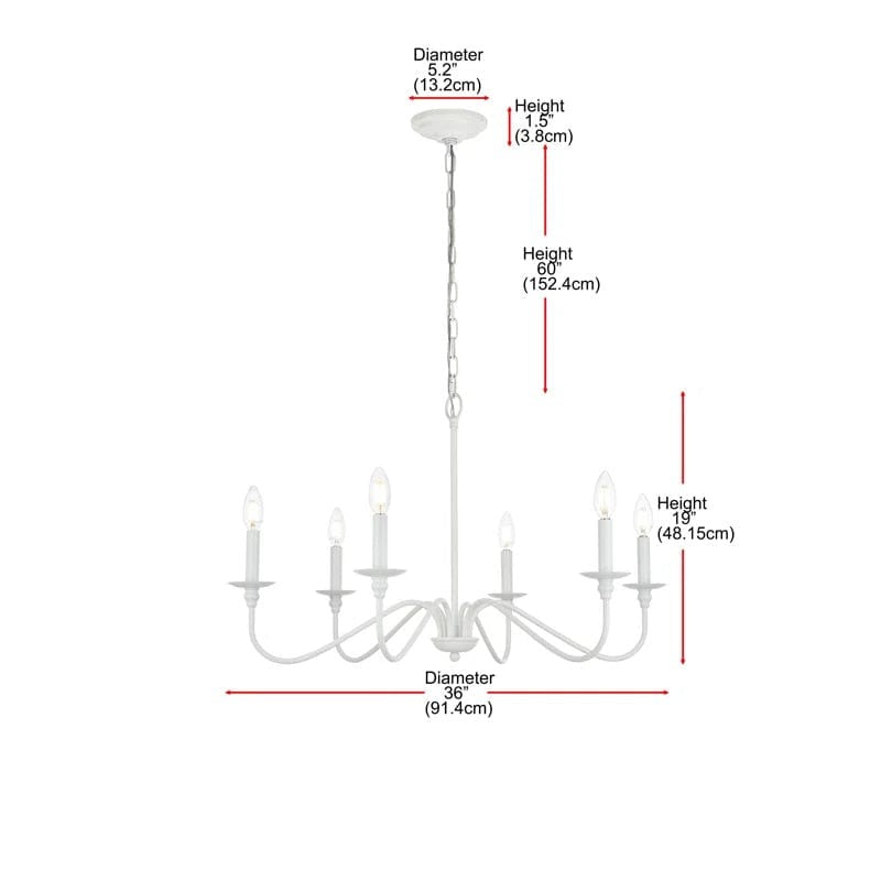 Exclusive Birch Traditional Chandelier