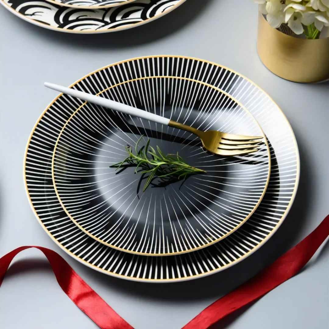 Elegant Nordic Plate Collection