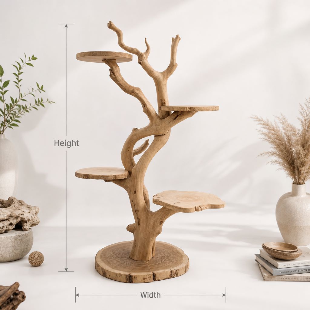 Wooden Cat Tower Cat Tree Pet Furniture For Home Decor And Gift For Her