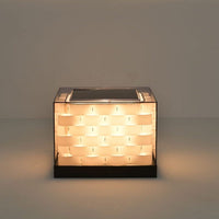 Unique Cubed Solar Outdoor Light