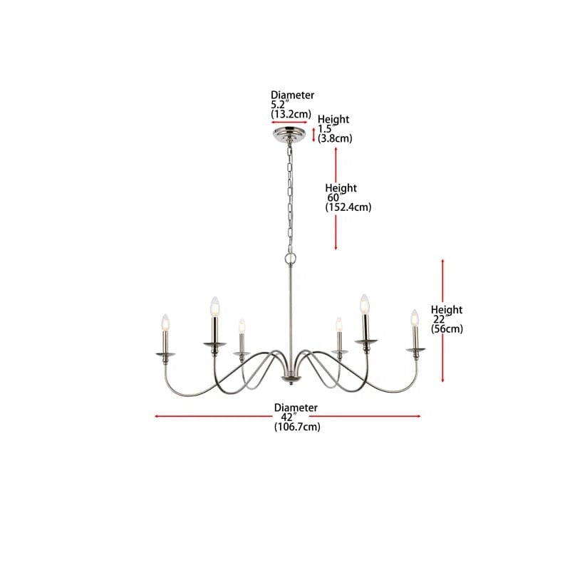 Exclusive Birch Traditional Chandelier