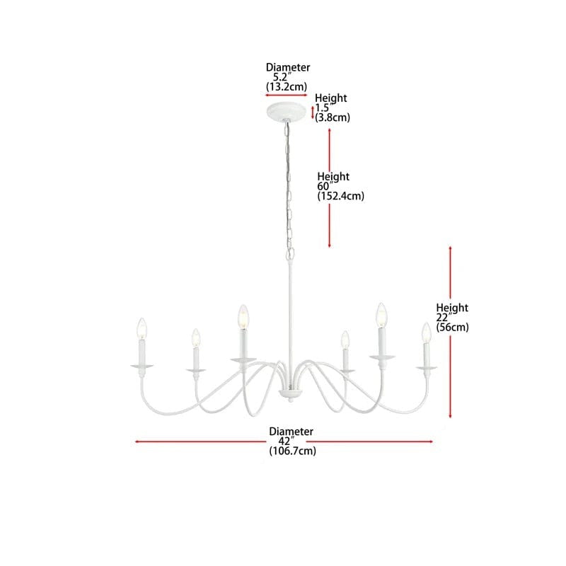 Exclusive Birch Traditional Chandelier