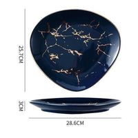 Golden Nordic Plate & Bowl Collection