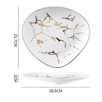 Golden Nordic Plate & Bowl Collection