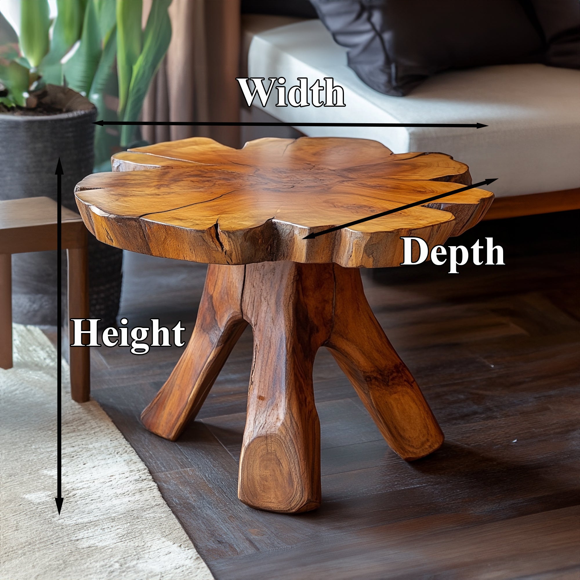 Rustic Handmade Coffee Table With Reclaimed Wood SILDTCF009