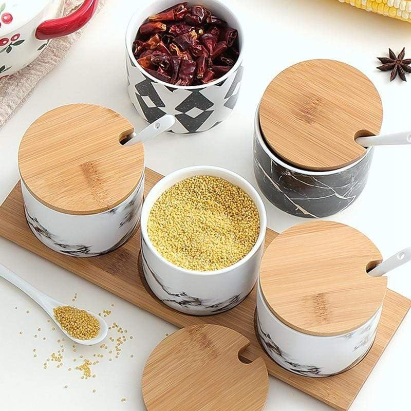 Modern Matisse Spice Jar Set