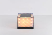 Unique Cubed Solar Outdoor Light