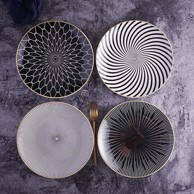 Elegant Nordic Plate Collection