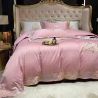 Deluxe Pink Duvet Cover Set