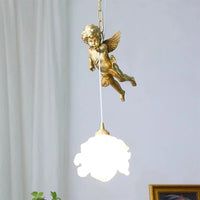 Vintage Angel Pendant Light