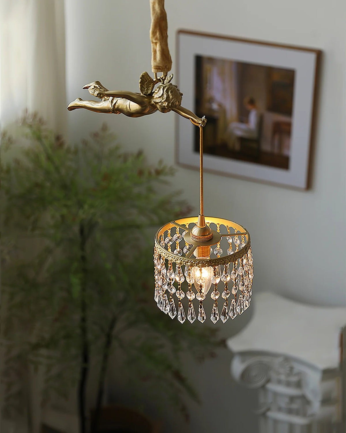 Luxurious Angel Pendant Light